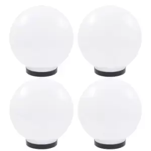Image of Vidaxl LED Bowl Lamps 4 Pcs Spherical 25 cm