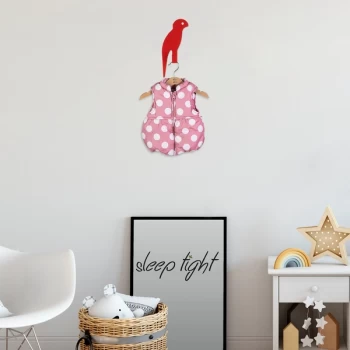 Image of Parrot - Red Red Metal Wall Hook