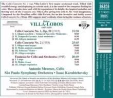 Image of Heitor Villa-Lobos: Cello Concertos Nos. 1 and 2