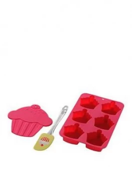 Image of Premier Housewares Silicone Cupcake Baking Set