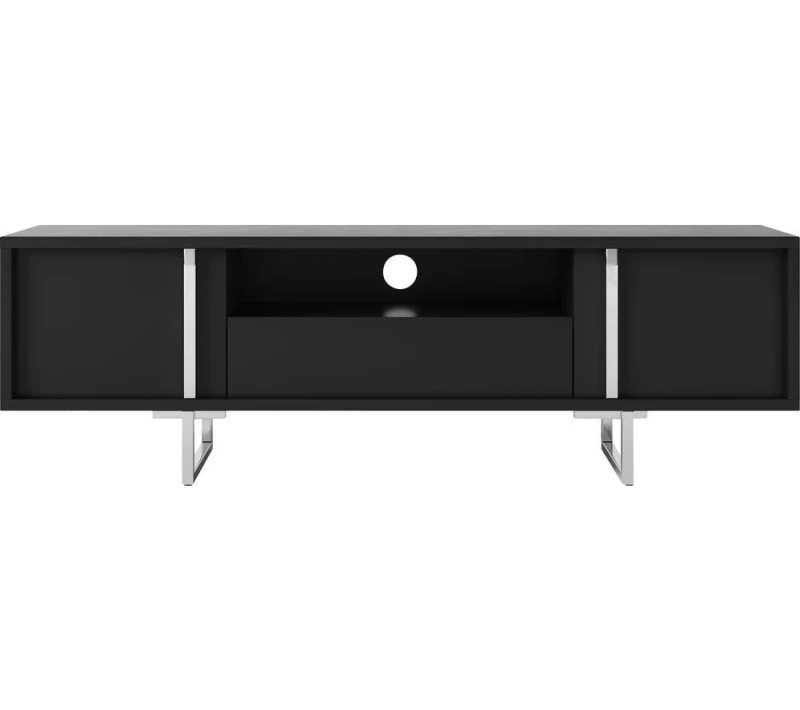 Image of ALPHASON Gallium 1600 mm TV Stand - Black 5060669117872