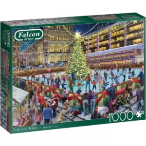 Image of Jumbo Falcon de Luxe The Ice Rink 1000 Piece Jigsaw Puzzle