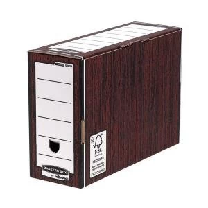 Image of Fellowes R Kive Premium Transfer File Woodgrain