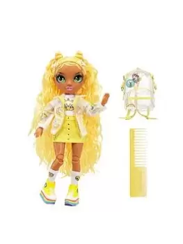 Image of Rainbow High Junior High Fashion Doll - Sunny Madison (Yellow)