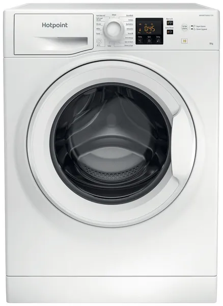 Image of Hotpoint NSWM846WUK 8KG 1400RPM Anti-Stain Washing Machine