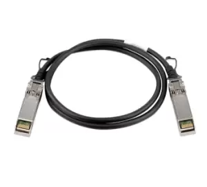 Image of Plusoptic DACSFP+-1M-HP fibre optic cable SFP+ Black