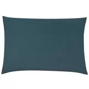 Image of Contra Velvet Cushion Slate Blue