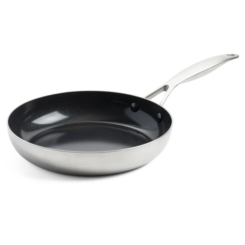 Image of Greenpan Geneva 3-Ply Stainless Steel Non-Stick 18Cm Frypan