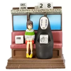 Image of Spirited Away Perpetual Calendar Unabara Train *English Version*