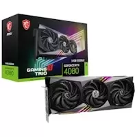 Image of MSI GeForce RTX 4080 Gaming X Trio 16GB GDDR6X PCI-Express Graphics Card