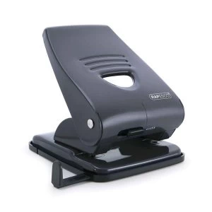 Image of Rapesco 835 Heavy Duty 2 Hole Metal Hole Punch Black