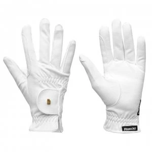 Image of Roeckl Grip Gloves - White