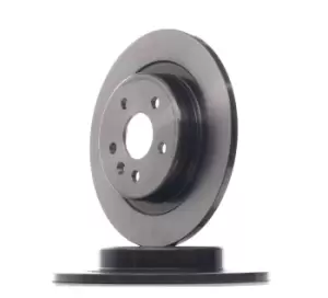 Image of BREMBO Brake disc PRIME LINE - UV Coated 08.D757.11 Brake rotor,Brake discs OPEL,VAUXHALL,Astra K Sports Tourer (B16),Astra K Schragheck (B16)