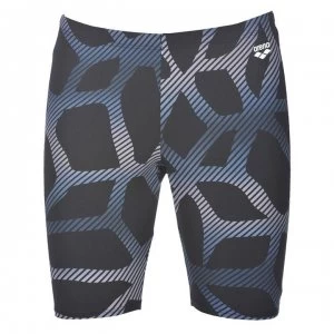Image of Arena Spider Jammers Mens - Black/White