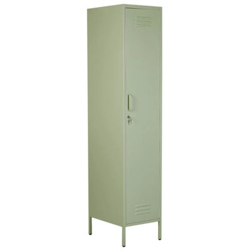 Image of Beliani Storage Unit Frome Metal Light Green