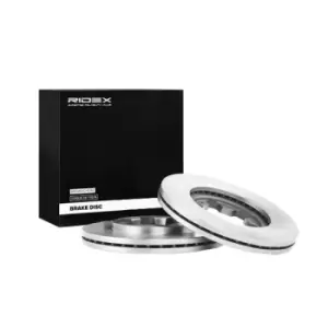 Image of RIDEX Brake disc Vented 82B0256 Brake rotor,Brake discs FORD,NISSAN,MAVERICK (UDS, UNS),TERRANO II (R20),PICK UP (D22),PICK UP (D21),NAVARA (D22)