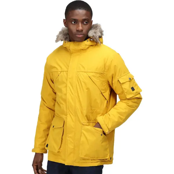 Image of Regatta Mens Salinger II Waterproof Insulated Parka Jacket 4XL - Chest 52-54' (132-137cm)