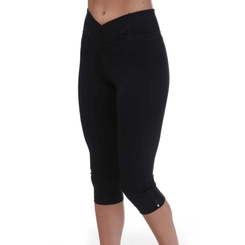 Image of Reebok Workout Ready Basic Capri Tights - Black 4