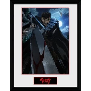 Image of Berserk Guts Framed Collector Print