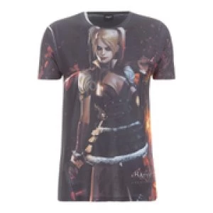 Image of DC Comics Mens Batman Harley Quinn T-Shirt - Black - M