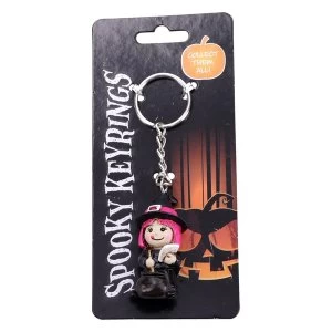 Image of Spooky Witch (Pack of 12) Keyrings