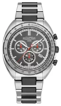 Image of Roamer 868837 45 85 70 Power Chrono (44mm) Black Dial / Watch