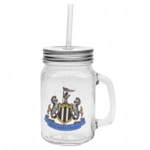 Image of Team Football Mason Jar - Newcastle