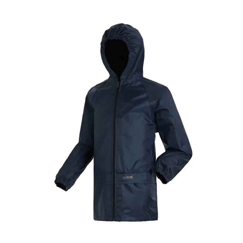 Image of Regatta Kids Stormbreak Waterproof Jacket - Blue Blue C7-C8yrs