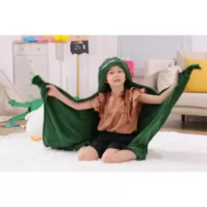Image of Children's LED blanket cloak - Dinosaur