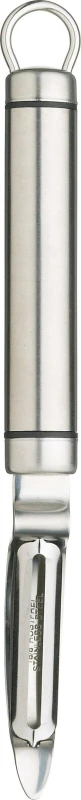 Image of Kitchencraft Oval Handled Professional Stainless Steel Swivel Peeler Metallics
