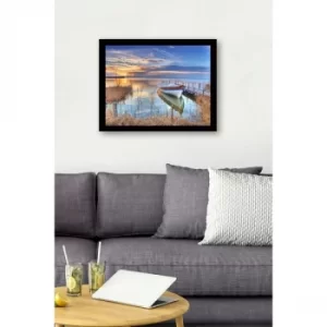 Image of SC0589 Multicolor Decorative Framed MDF Painting