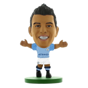 Image of Soccerstarz Sergio Aguero Man City Home Kit 2019 Figure