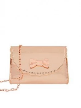 Image of Monsoon Girls Super Patent Scallop Bag - Gold