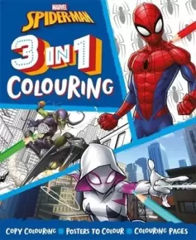 Image of Marvel Spider-Man: 3-in-1 Colouring - Autumn Publishing - Paperback - Used