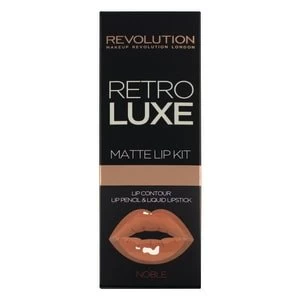 Image of Makeup Revolution Retro Luxe Lip Kits Matte Noble
