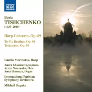 Image of Boris Tishchenko Harp Concerto Op 69/To My Brother Op 98/ by Boris Tishchenko CD Album