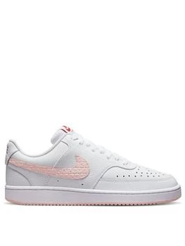 Image of Nike Court Vision Low - White/Pink