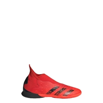 Image of adidas Predator Freak.3 Laceless Indoor Boots Kids - Red / Core Black / Solar Red