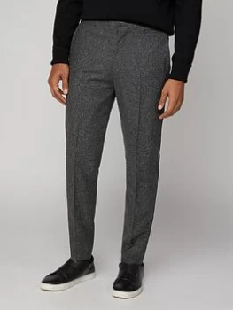 Image of Ben Sherman Speckled Trousers - Charcoal, Size 30, Men