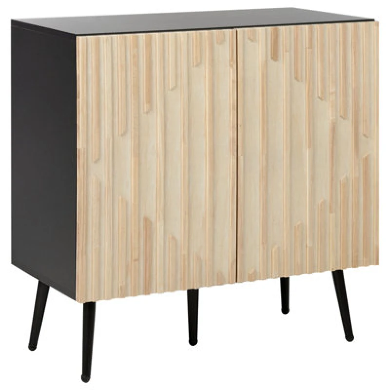 Image of Beliani Cabinet Dalcross Brown/ Black