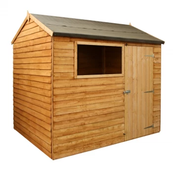 Image of Mercia Overlap Reverse Apex Value Shed - 8 x 6ft