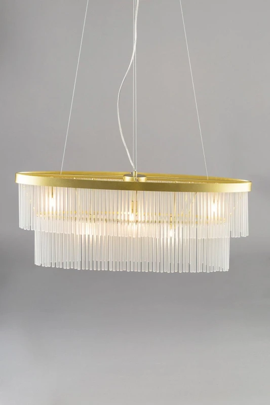 Image of BHS Lighting Aubrey Ceiling Pendant Light Gold