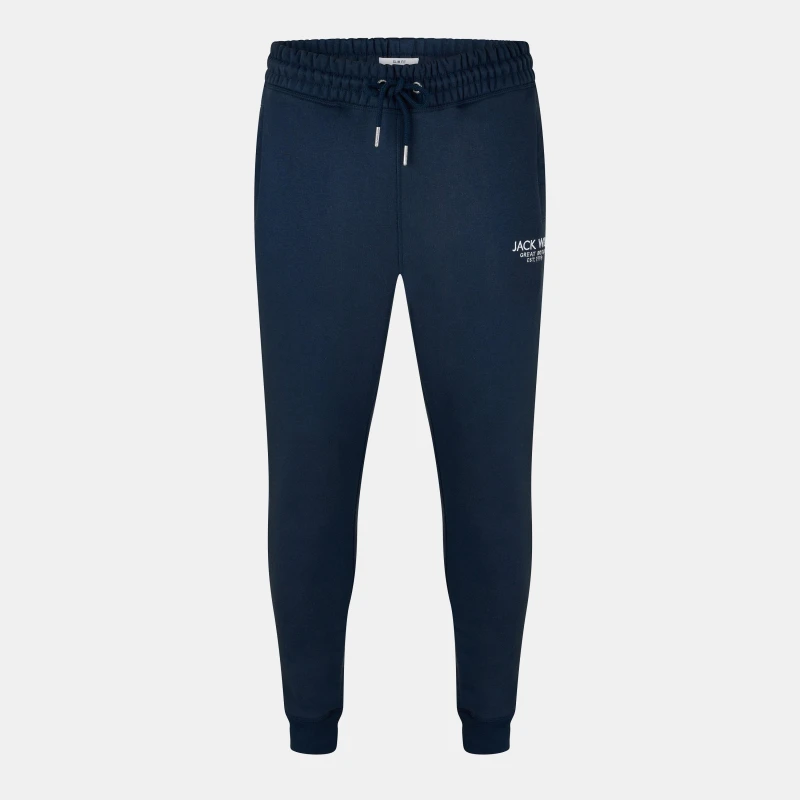 Image of Jack Wills Haydor Logo Joggers Mens Navy male XS