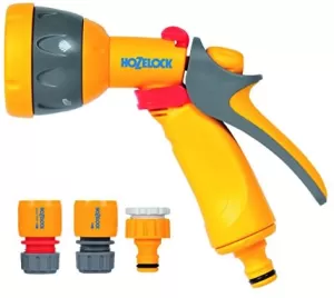 Image of Hozelock 2347 Multi Spray Garden Watering Gun Starter Set