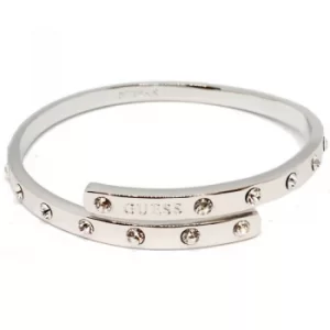 Image of Ladies Guess Hoops I Did It Again Silver Bracelet