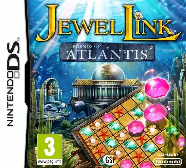 Image of Jewel Link Legends of Atlantis Nintendo DS Game
