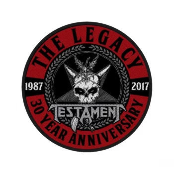 Image of Testament - The Legacy 30 Year Anniversary Standard Patch