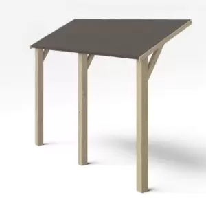 Image of Forest Lean To Shed Kit for 7x5ft Overlap Pressure Treated Shed