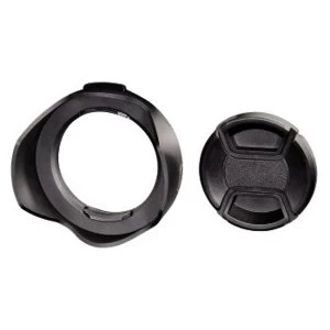 Image of Hama 67mm Universal Lens Hood with Lens Cap