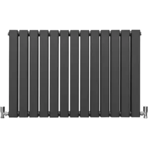 Image of Monstershop - Designer Flat Panel Radiators Anthracite Grey 600mm x 910mm - Anthracite